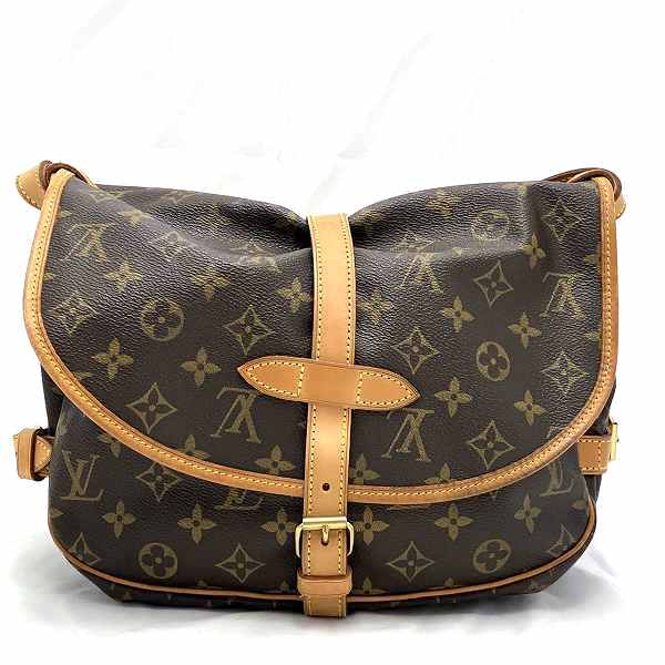 Louis Vuitton Monogram Saumur 30 Shoulder Bag M42256