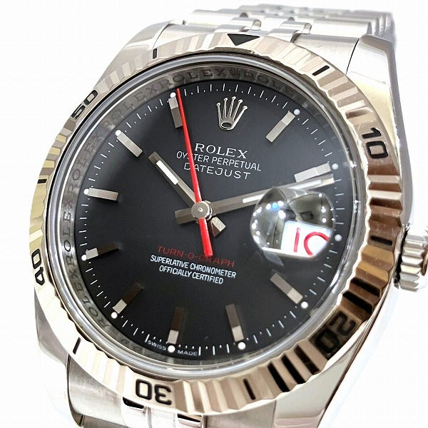 Rolex Datejust Turn-O-Graph 116264 Automatic Watch in Good Condition