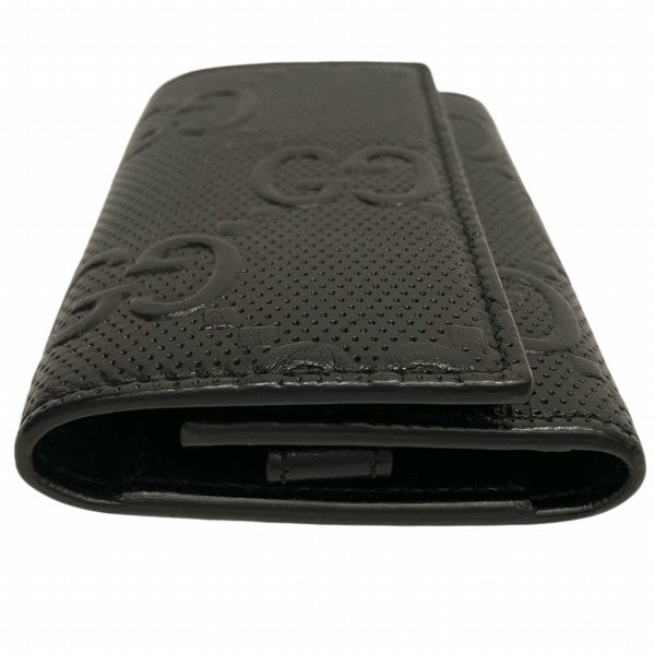 Gucci Leather GG Embossed Key Case 625565 in Great Condition