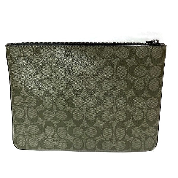 Coach Leather Signature Clutch Bag F66546