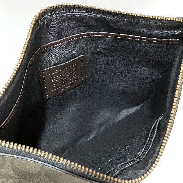 Coach Leather Signature Clutch Bag F66546