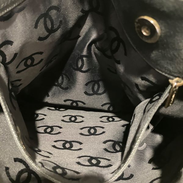 Chanel Wild Stitch Suede Leather Tote Bag