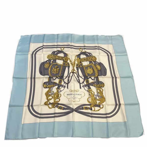 Hermes Silk Scarf BRIDES de GALA in Good Condition