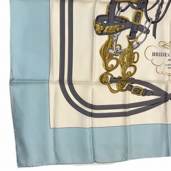 Hermes Silk Scarf BRIDES de GALA in Good Condition