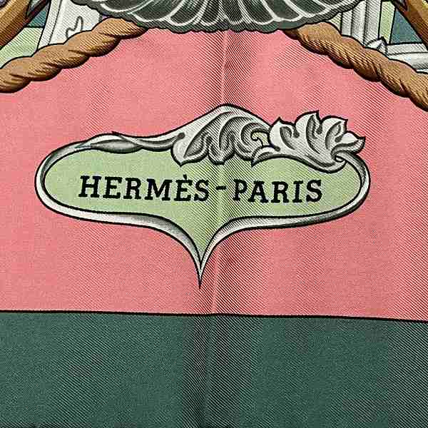 Hermes Lephyr Sailboat Silk Scarf in Good Condition