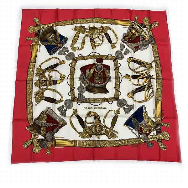 Hermes Silk Scarf Grand Uniform