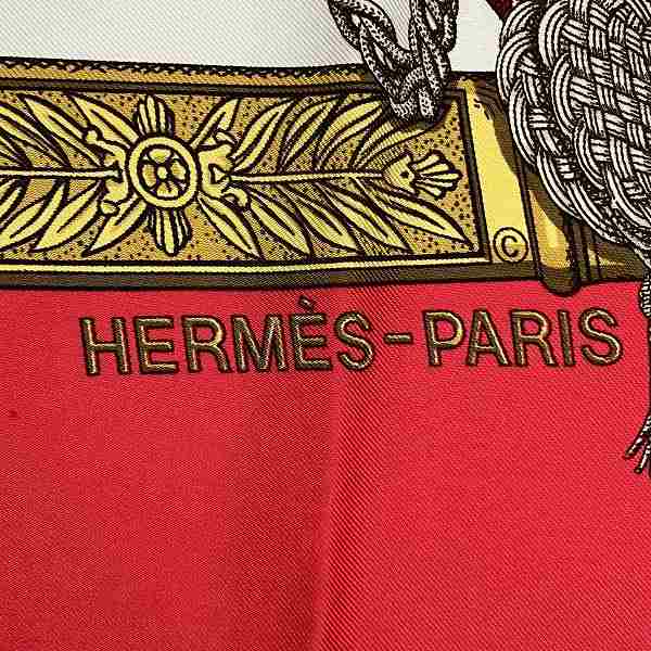 Hermes Silk Scarf Grand Uniform