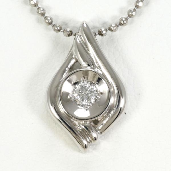 Platinum PT900 PT850 Diamond Necklace