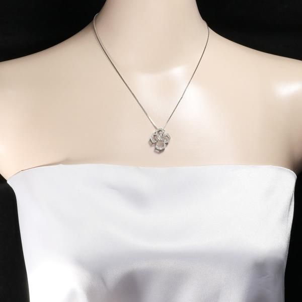 K18 White Gold Diamond Necklace