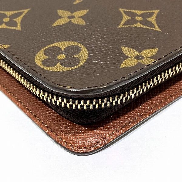 Louis Vuitton Monogram Zip Wallet M61727 in Good Condition