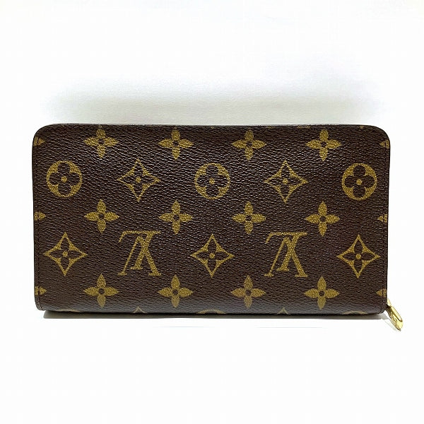 Louis Vuitton Monogram Zip Wallet M61727 in Good Condition