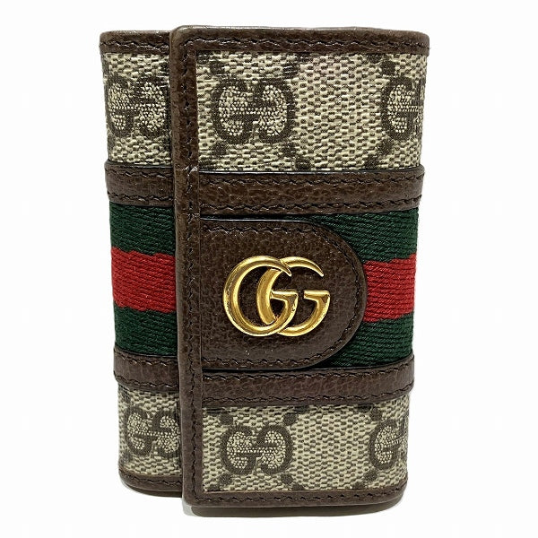 Gucci GG Supreme Ophidia Key Case 603732 in Good Condition