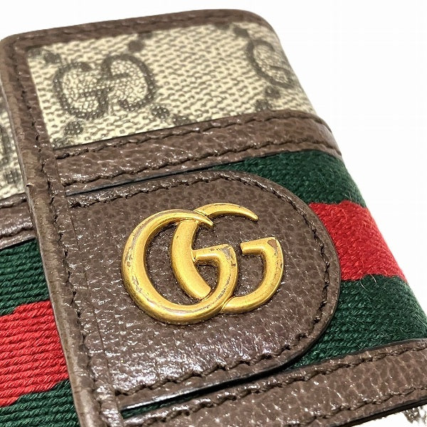 Gucci GG Supreme Ophidia Key Case 603732 in Good Condition