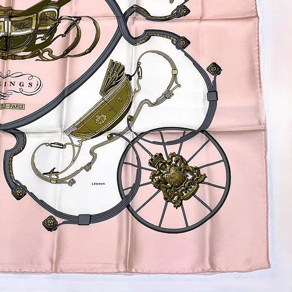 Hermes Silk Scarf Carré 90 Spring in Great Condition