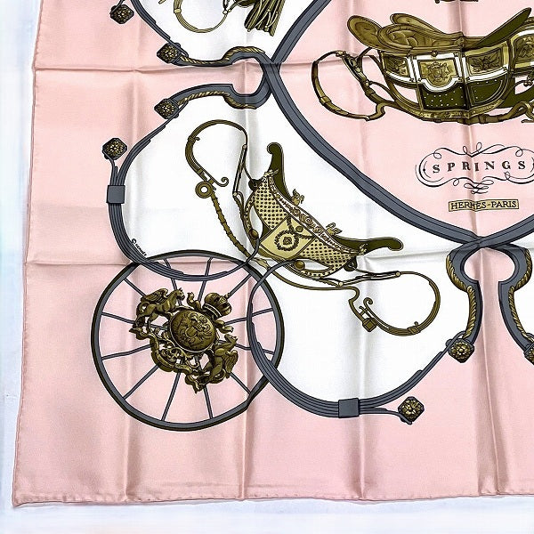 Hermes Silk Scarf Carré 90 Spring in Great Condition