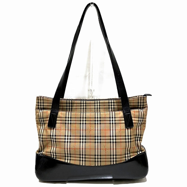 Burberry Nova Check Shadow Horse Tote Bag in Good Condition