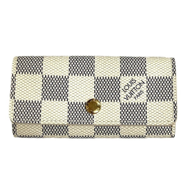 Louis Vuitton Damier Azur Key Case N60020 in Great Condition