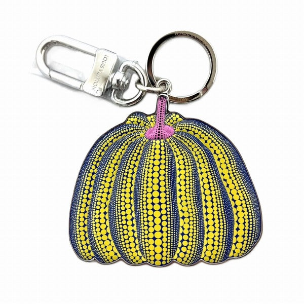 Louis Vuitton LVxYK Pumpkin Keychain M01103 in Pristine Condition