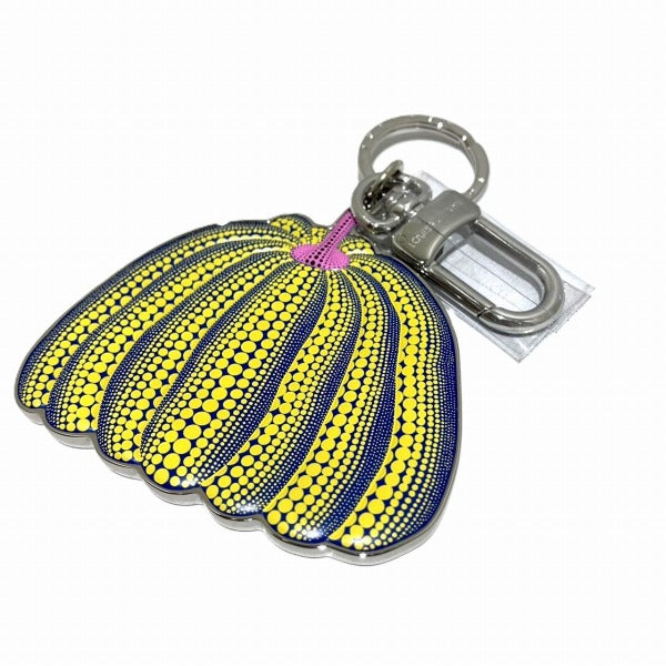 Louis Vuitton LVxYK Pumpkin Keychain M01103 in Pristine Condition