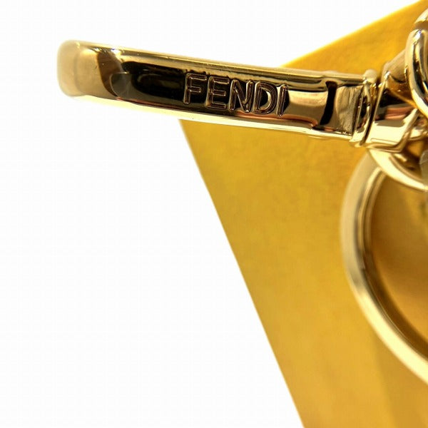 Fendi Leather Box Charm Key Holder in Great Condition