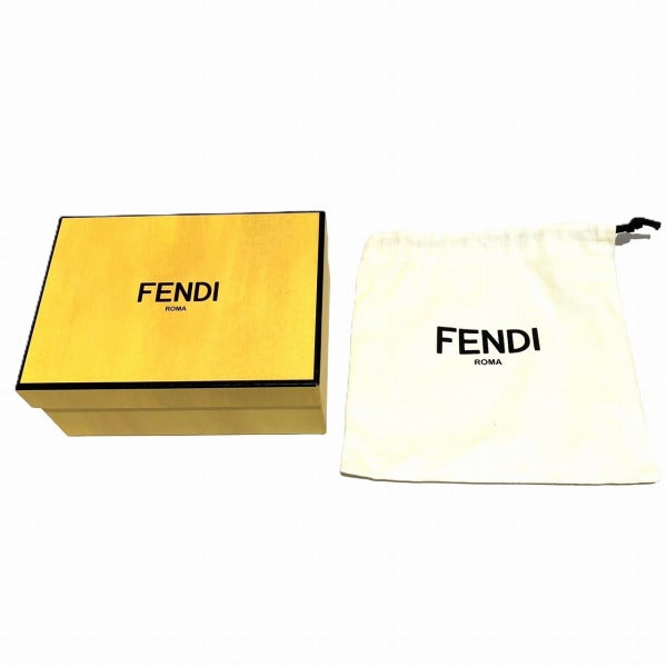 Fendi Leather Box Charm Key Holder in Great Condition