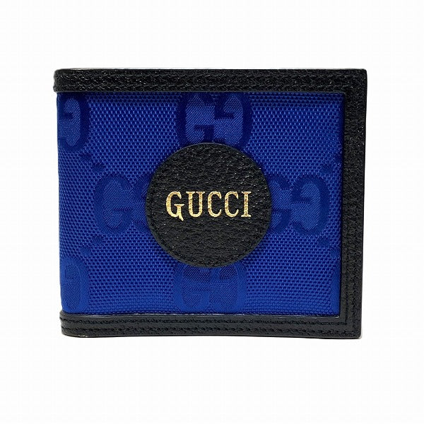 Gucci Off The Grid Leather Nylon Wallet