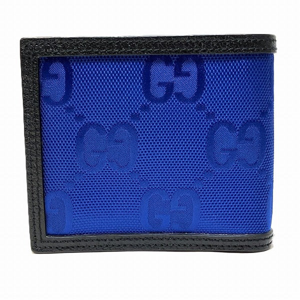 Gucci Off The Grid Leather Nylon Wallet