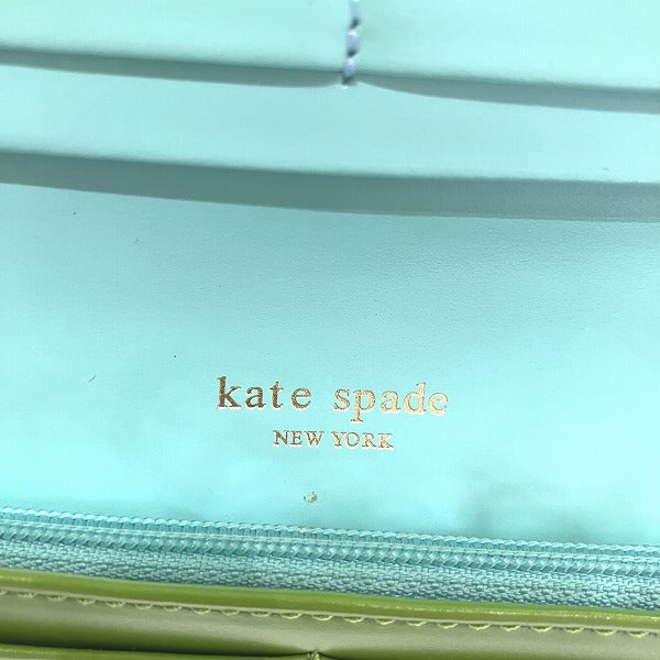 Kate Spade New York Khaki Leather Long Wallet