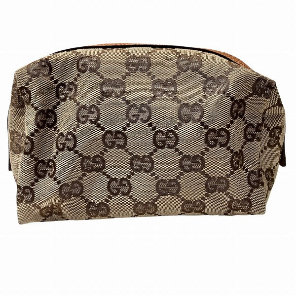 Gucci GG Canvas Leather Pouch 29595