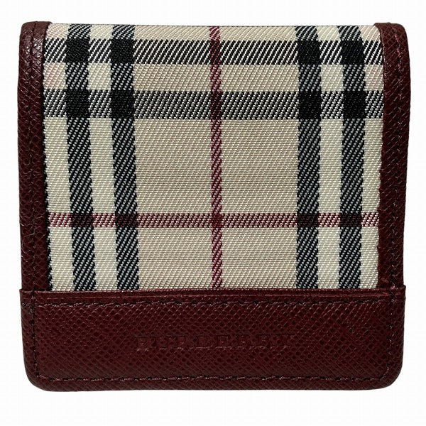 Burberry Nova Check Coin Case Unisex Wallet