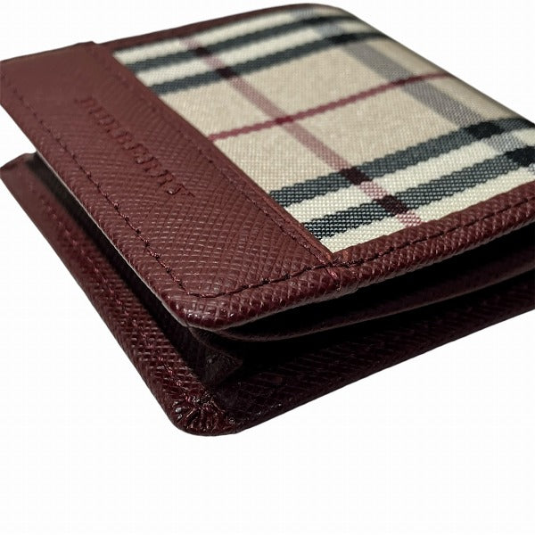 Burberry Nova Check Coin Case Unisex Wallet