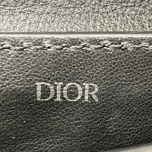 Dior Saddle Pouch Leather Cosmetic Bag