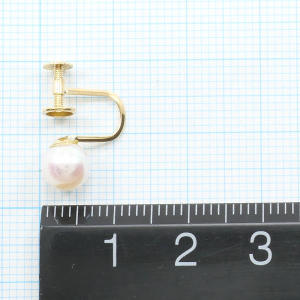 K18 Yellow Gold Pearl Earrings