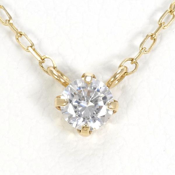 K18 Yellow Gold Zirconia Necklace