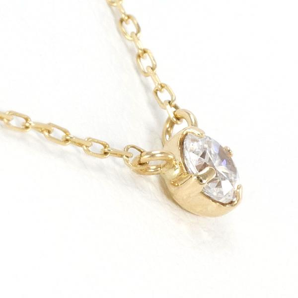 K18 Yellow Gold Zirconia Necklace