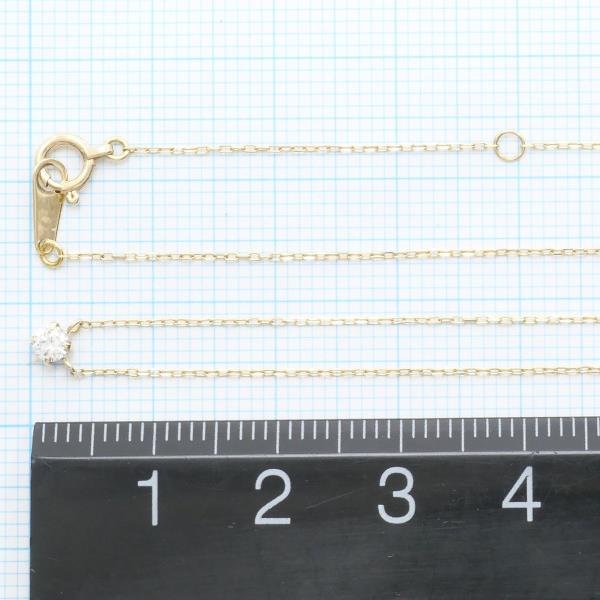 K18 Yellow Gold Zirconia Necklace