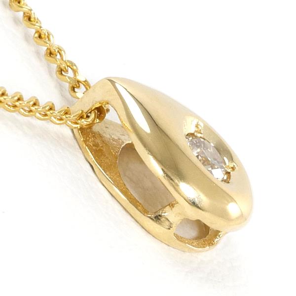 K18 Yellow Gold Diamond Necklace