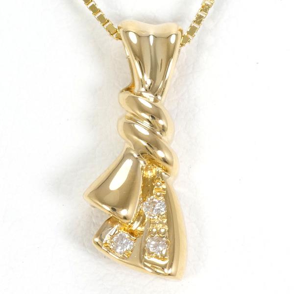 K18 Yellow Gold Diamond Necklace