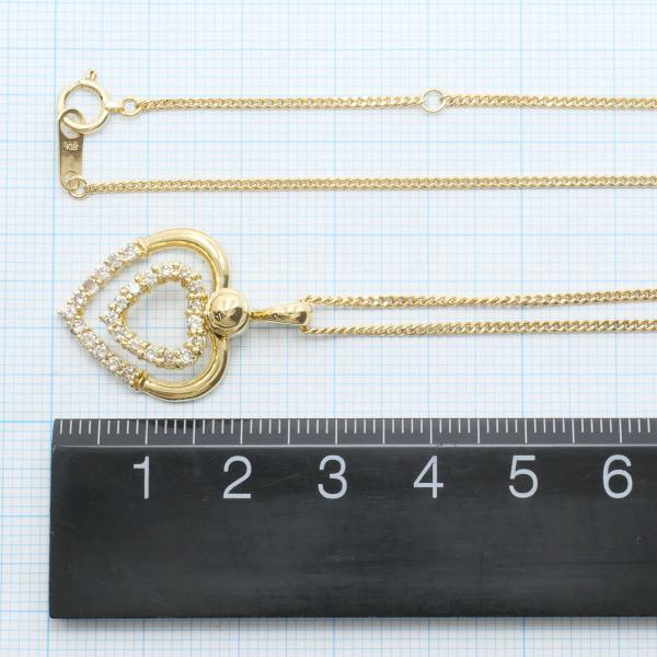 K18 Yellow Gold Necklace Brown Diamond