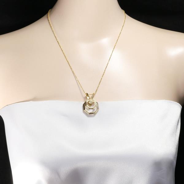 K18 Yellow Gold Diamond Necklace 0.33ct in Pristine Condition