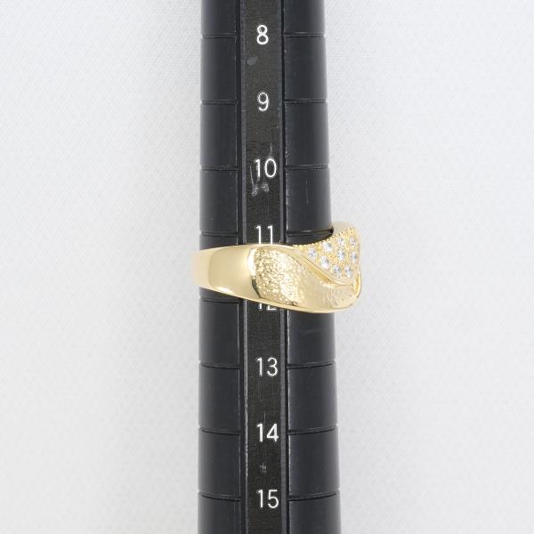 K18 Yellow Gold Diamond Ring 11.5