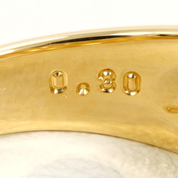 K18 Yellow Gold Diamond Ring 11.5