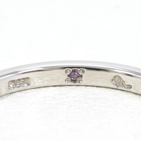 PT950 Platinum Ring with Pink Sapphire, Size 13 in Excellent Condition