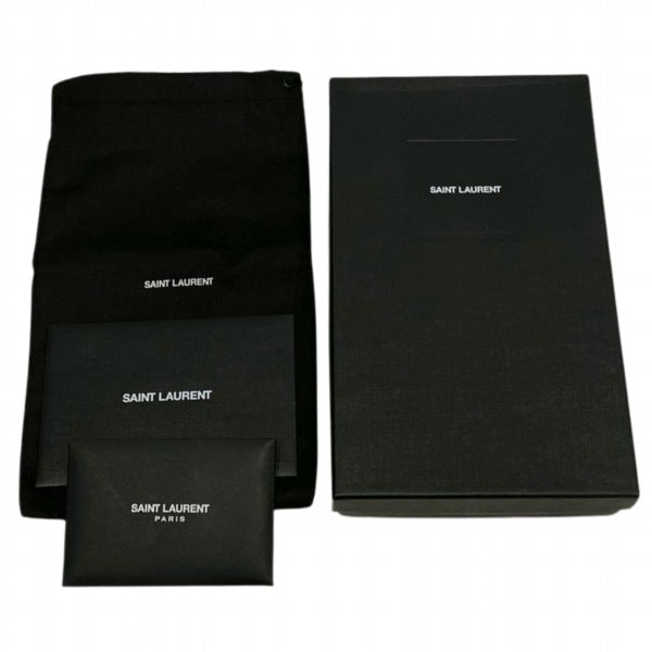 Yves Saint Laurent YSL V Stitch Leather Wallet