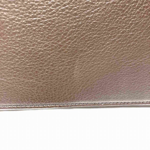 Salvatore Ferragamo Star Leather Clutch Bag in Good Condition