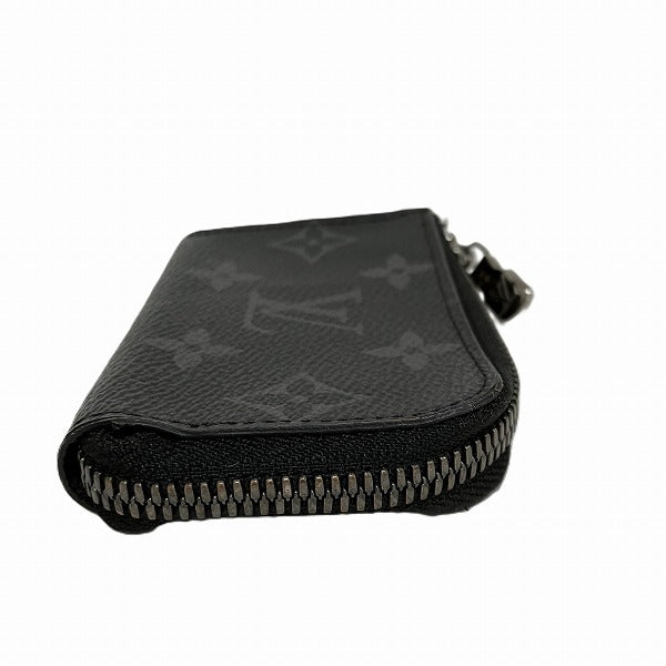 Louis Vuitton Monogram Eclipse Coin Case M63536 in Good Condition