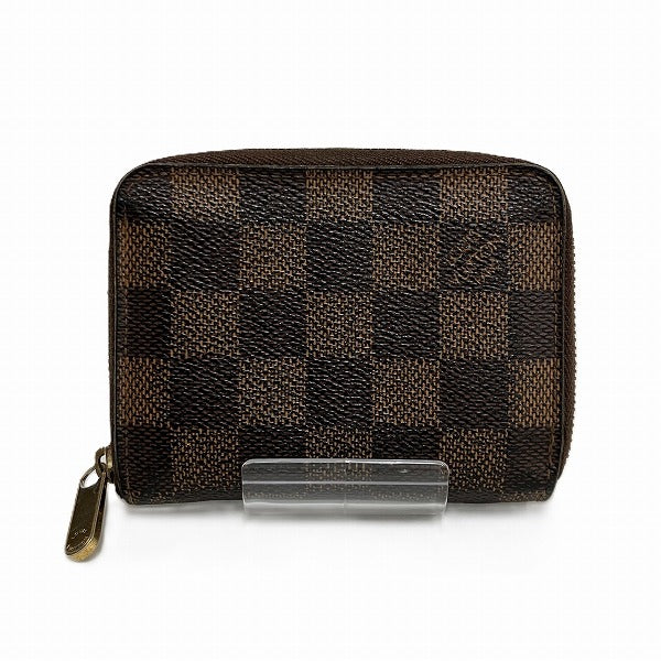 Louis Vuitton Damier Zippy Coin Purse N63070 in Good Condition