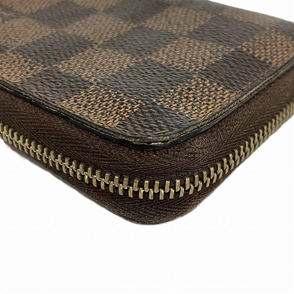 Louis Vuitton Damier Zippy Coin Purse N63070 in Good Condition