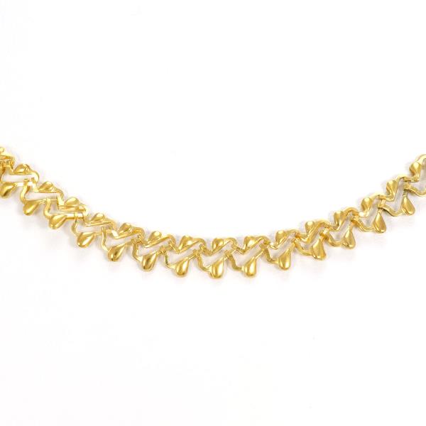 K24 Yellow Gold Necklace 10.5g 40cm in Pristine Condition