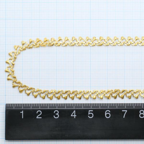 K24 Yellow Gold Necklace 10.5g 40cm in Pristine Condition